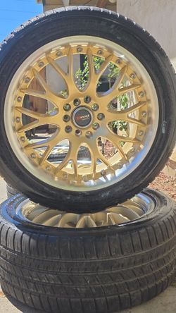 235/45 ZR17 rims and tires