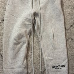 Light Oatmeal Essentials FOG  Pants SIZE XS 