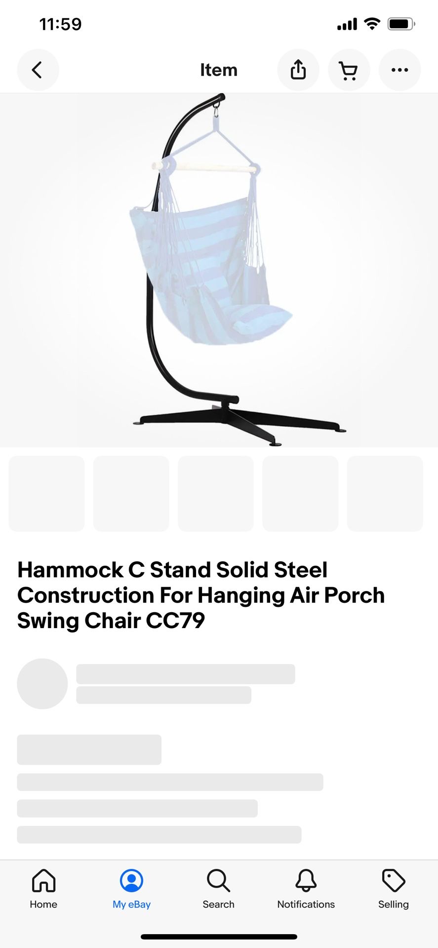 Hammock Chair Stand