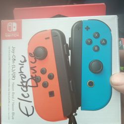 Nintendo Switch Joy-Con L/R Neon Red & Neon Blue