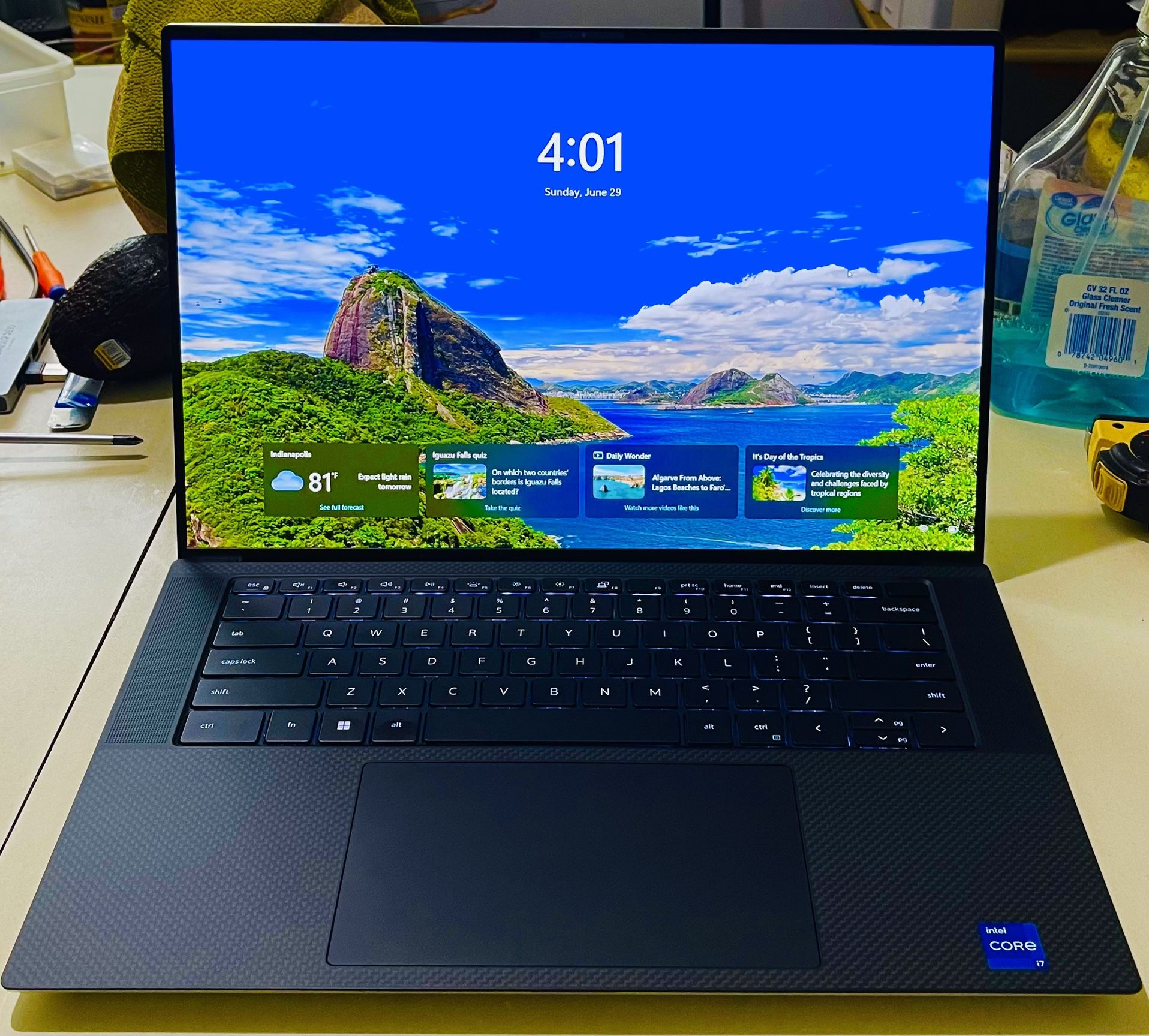 dell xps 15 9520 windows 11 pro 16gb memory i7 14 core 512gb ssd 8gb gpu