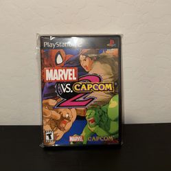 Marvel Vs Capcom 2 PlayStation 2 Deal Box 
