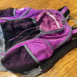 Under Armour Backpack Scrimmage Gym Workout Overnight Laptop PinkPurple