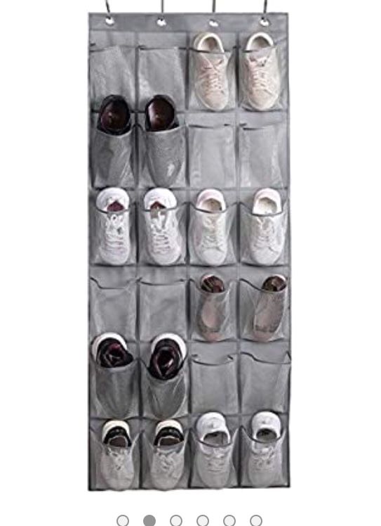 Door Shoe Organizer Hanging Closet