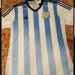 Adidas Argentina 2014  home Jersey Size XL - L - M 