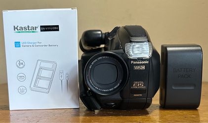 Panasonic Palmcorder PV-L559 VHS-C 150x Digital HD Zoom Lens Palmsight Camcorder