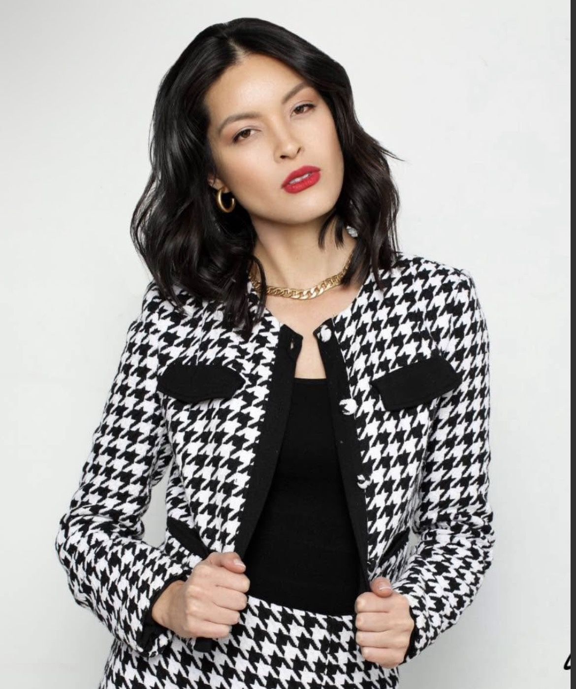 Forever21 Houndstooth Blazer