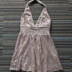 Sparkly Halter Dress Forever 21 Exclusive (M)