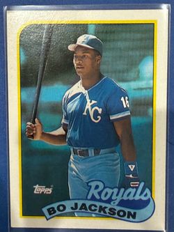 1989 Topps Bo Jackson Kansas City Royals Baseball Card