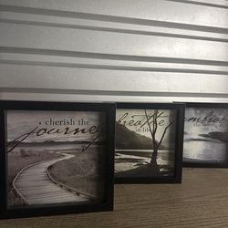 Motivational Art  Shadow Box Set