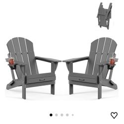 Folding Adirondack Chairs, Patio Chairs