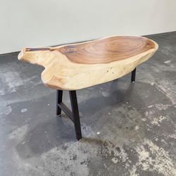 62”-26”32”live edge reclaimed wood desk