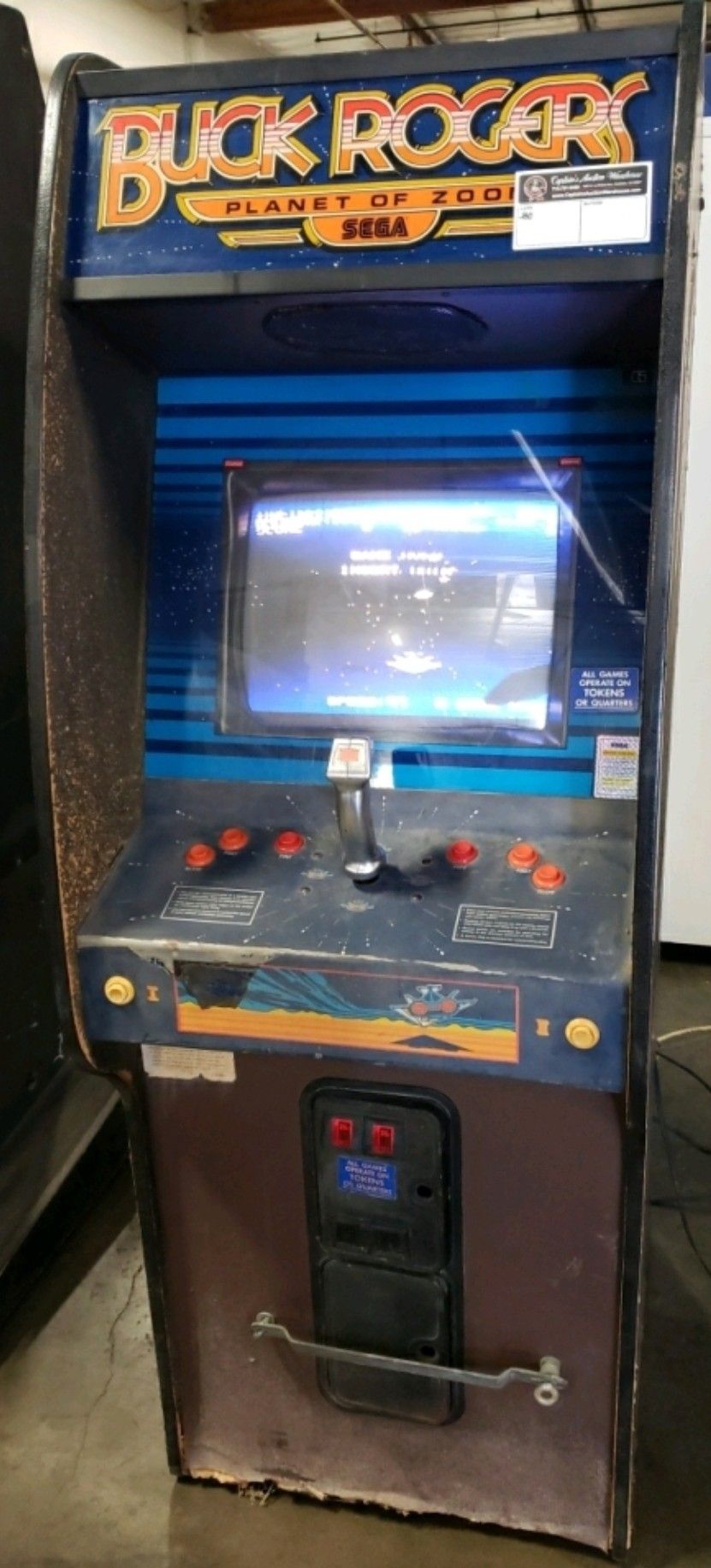 PCB Arcade Buck Rogers Planet Of Zoom – Sega – Jamma