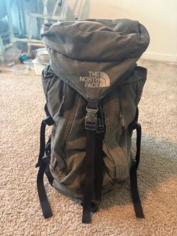 North Face backpack with padded hip belt