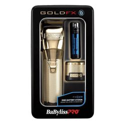 BaBylissPRO GoldFX FXONE Professional Cordless Clippers #FX899G