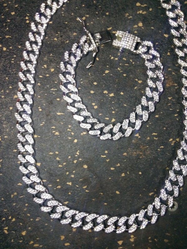 Men's Bracelet And Necklace