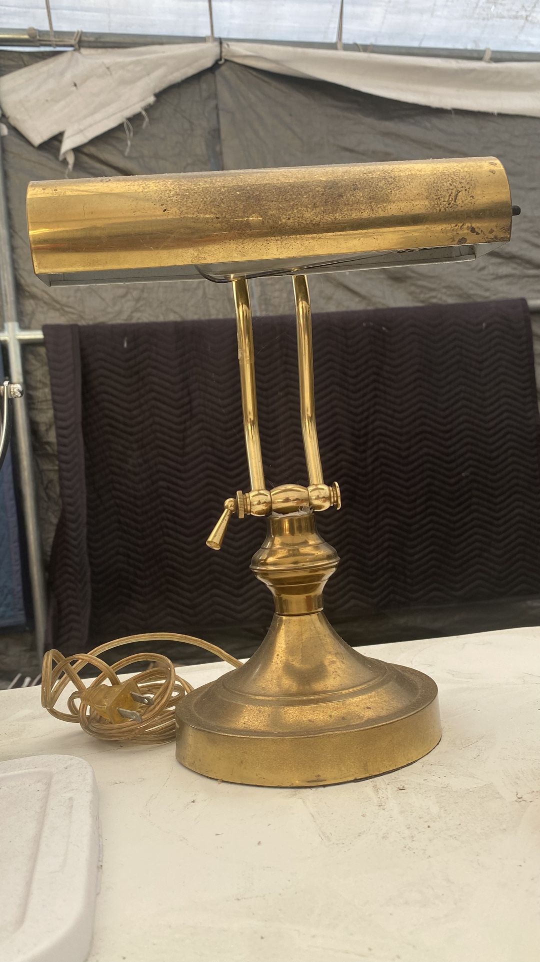 Brass Desk Lamp