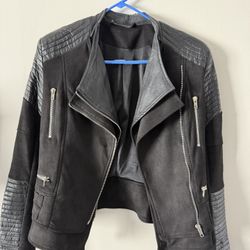 Black Stylish Jacket - Size S New 