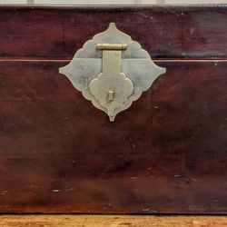 Antique Chinese Camphor Wood Chest