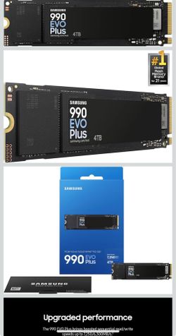 Samsung 990 EVO Plus 4TB NVMe M.2 SSD – Brand New Sealed