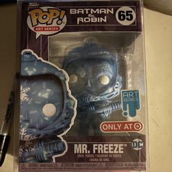 Funko Pop Batman and Robin: Mr. Freeze Art Series #65