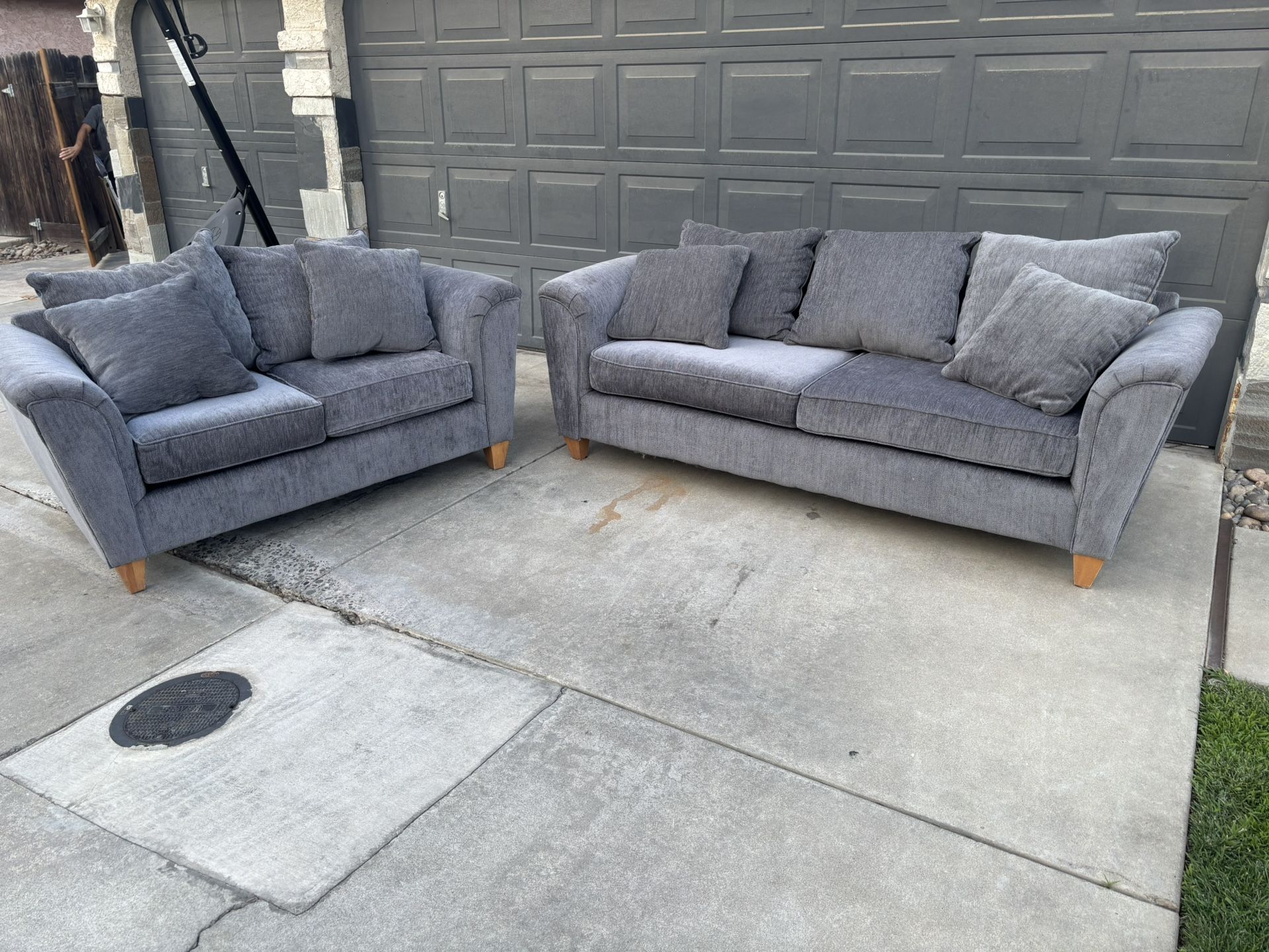 Couch And Love Seat Set