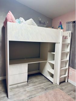 Twin loft bed