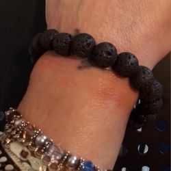 New Black Onyx Beaded Bracelets 