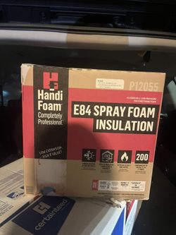E84 Spray Foam Insulation Kit