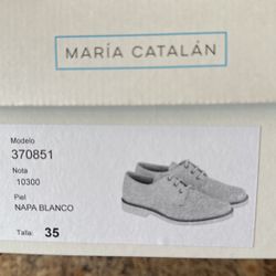 First Communion - Boys White Shoes Made In Spain