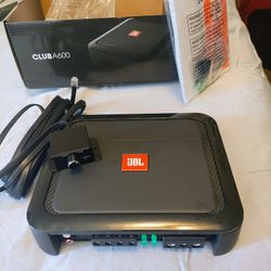  💥JBL Club 600 RMS  Amp With Bass Remote Knob. Brand New In Box💥