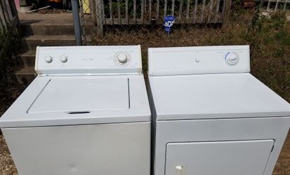 Washer and dryer