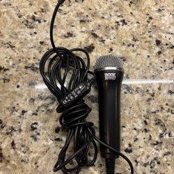 Rock Band Microphone For Wii Xbox 360 PS3 Black
