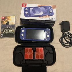Blue Nintendo Switch Lite 