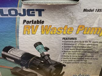 Flojet 18555-000A Portable RV Waste Pump