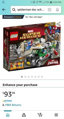 lego doc ock truck heist