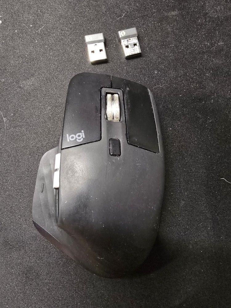 Logitech MX Master 3S Wireless Mouse – Pristine, Slightly Used + 2 Original Logitech USB Receivers