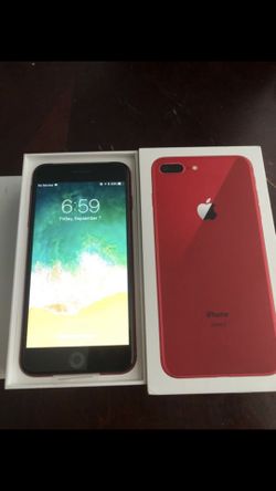 IPHONE 8 plus (RED)64Gb UNLOCKED