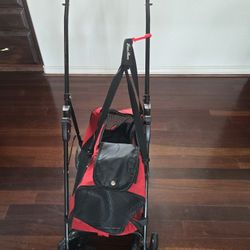 Cat Carrier With Foldable Stroller