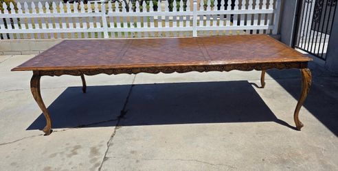 Free extra long wood table