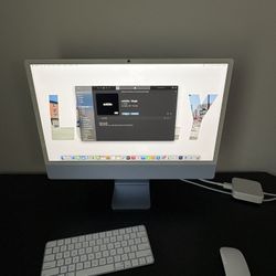 IMAC 24in (BLUE) M4 CHIP