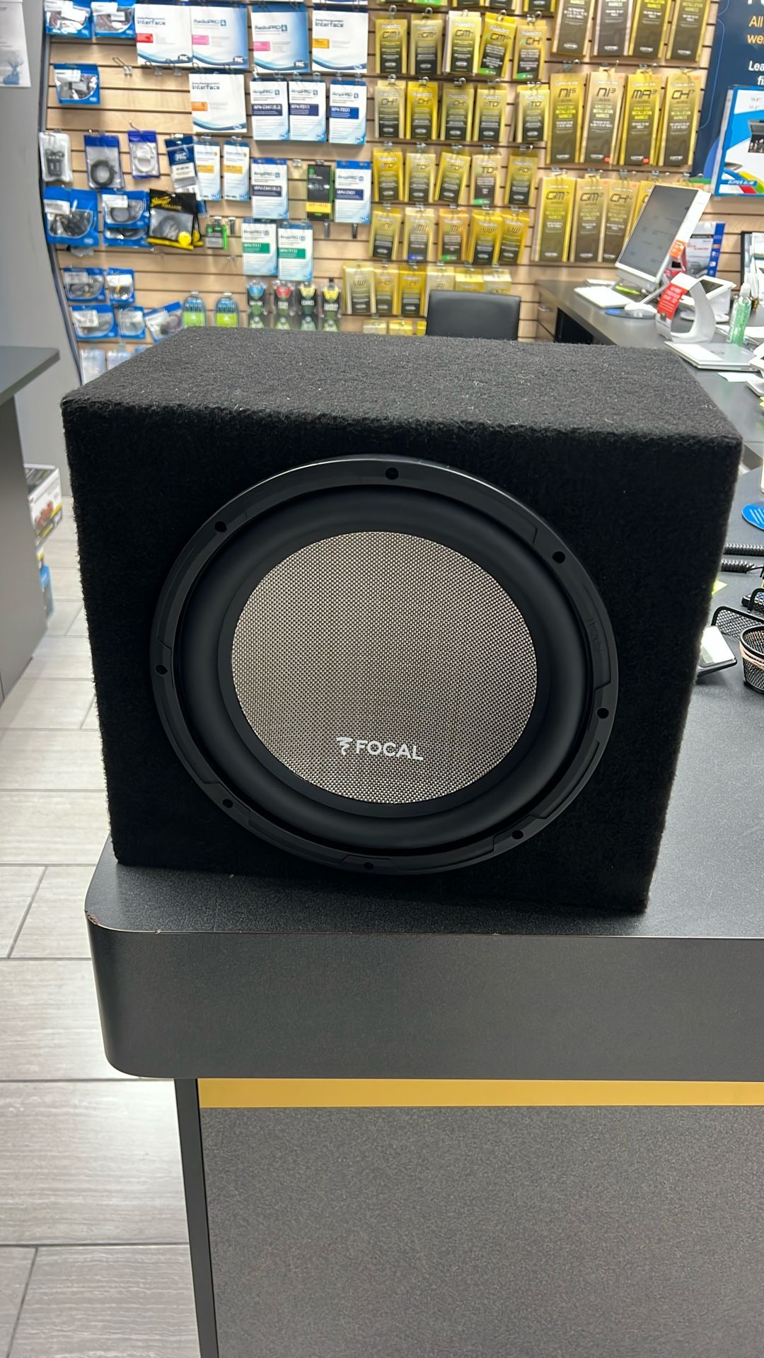 12" FOCAL SUBWOOFER w/ BOX
