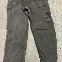Men's brown Hollister carpenter jeans size 29 x 30