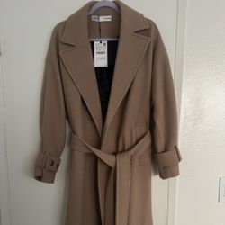 New coat with a tag