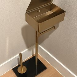 Toilet Paper Holder With Storage
