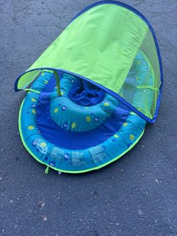 Free baby floaty with shade