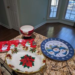Holiday Serving Trays 