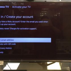 TCL 50” Smart 4K Tv 