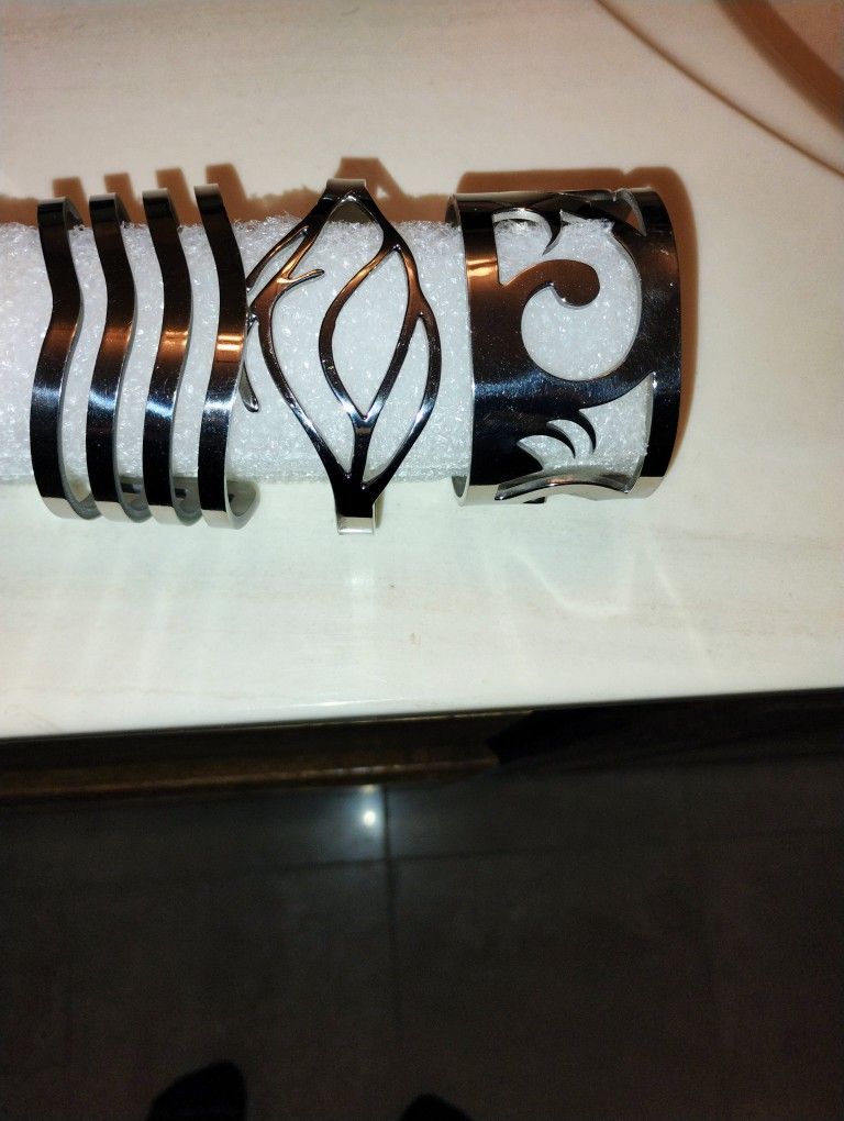 Women's Customer Made A Bracelets Solid Titanium