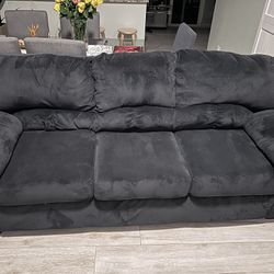 Sofa - Fabric - Dark Blue